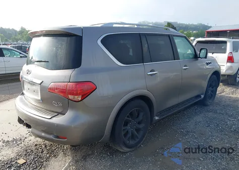 2012 Infiniti Qx56 из США, поврежденный, VIN JN8AZ2NE1C9020708
